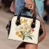 Floral Elegance Shoulder Handbag