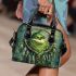 Grinchy smile and dream catcher shoulder handbag