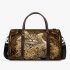 Longhaired British Cat in Art Nouveau inspired Portraits 1 3D Travel Bag