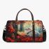 Longhaired British Cat in Autumn Parks 3D Travel Bag