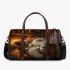 Longhaired British Cat in Cozy Home Settings 3D Travel Bag