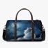 Longhaired British Cat in Dreamy Moonlit Landscapes 3 3D Travel Bag