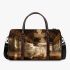 Longhaired British Cat in Fairy Tale Ballrooms 3D Travel Bag