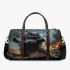 Longhaired British Cat in Fantasy Battles 2 3D Travel Bag