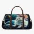 Longhaired British Cat in Galactic Voyages 3D Travel Bag