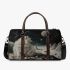 Longhaired British Cat in Lunar Landscapes 1 3D Travel Bag