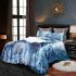 Longhaired british cat in magical ice palaces bedding set