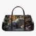 Longhaired British Cat in Magical Marketplaces 3 3D Travel Bag