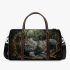 Longhaired British Cat in Mythical Forest Labyrinths 3D Travel Bag