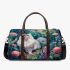 Longhaired British Cat in Whimsical Wonderland Gardens 1 3D Travel Bag