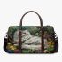 Longhaired British Cat with Flowers and Nature 1 3D Travel Bag