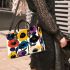 Flowers in the style of marano electronic music Small Handbag, Totes, Crossbody, Purse: Bag Gift Idea for Girlfriend, Sitter, Birthday, Women ,Daughter, Mama, Ladies