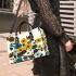 Flowers in the style of marano k electronic music Small Handbag, Totes, Crossbody, Purse: Bag Gift Idea for Girlfriend, Sitter, Birthday, Women ,Daughter, Mama, Ladies