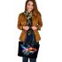 Mesmerizing Images of Cute Fish Creating a Magical Atmosphere Leather Tote Bag