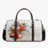 Music notes and violin and rose with dragonfly colorfull 2 Travel Bag