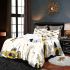 Pattern of cartoon bees bedding set