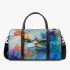 Persian Cat in Abstract Artworks 4 3D Travel Bag