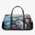 Persian Cat in Coastal Lighthouses 3D Travel Bag