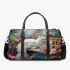 Persian Cat in Flower Gardens 3D Travel Bag