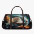 Persian Cat in Galactic Explorations 1 3D Travel Bag