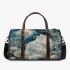 Persian Cat in Lunar Gardens 1 3D Travel Bag