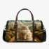 Persian Cat in Renaissance Gardens 3D Travel Bag