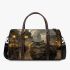 Persian Cat in Steampunk Victorian Streets 3D Travel Bag