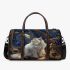 Persian Cat in Timeless Astronomical Observatories 1 3D Travel Bag