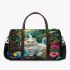 Persian Cat in Tropical Rainforests 1 3D Travel Bag