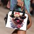 Pug's dreamland shoulder handbag