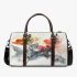 Subtle Elegance Simple Floral Patterns 3D Travel Bag