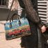 Truck with dream catcher small handbag