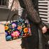 Vibrant Cultural Floral Design Small Handbag