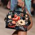 Vibrant Floral Arrangement Shoulder Handbag