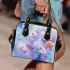 Vibrant Floral Vases on Display Shoulder Handbag