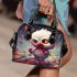 Whimsical Bird with Candy Shoulder Handbag