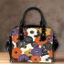 Pattern of flowers in the style maru aronson Shoulder Handbag, Totes, Crossbody, Purse: Gift Idea for Girlfriend, Women ,Daughter, Mama, Ladies