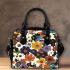 Pattern of flowers in the style maru aronson Shoulder Handbag, Totes, Crossbody, Purse: Gift Idea for Girlfriend, Women ,Daughter, Mama, Ladies