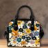 Pattern of flowers in the style maru aronson Shoulder Handbag, Totes, Crossbody, Purse: Gift Idea for Girlfriend, Women ,Daughter, Mama, Ladies