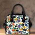 Pattern of flowers in the style maru aronson Shoulder Handbag, Totes, Crossbody, Purse: Gift Idea for Girlfriend, Women ,Daughter, Mama, Ladies