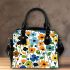 Pattern of flowers in the style maru aronson Shoulder Handbag, Totes, Crossbody, Purse: Gift Idea for Girlfriend, Women ,Daughter, Mama, Ladies