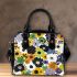 Pattern of flowers in the style maru aronson Shoulder Handbag, Totes, Crossbody, Purse: Gift Idea for Girlfriend, Women ,Daughter, Mama, Ladies