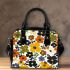 Pattern of flowers in the style maru aronson Shoulder Handbag, Totes, Crossbody, Purse: Gift Idea for Girlfriend, Women ,Daughter, Mama, Ladies