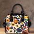 Pattern of flowers in the style maru aronson Shoulder Handbag, Totes, Crossbody, Purse: Gift Idea for Girlfriend, Women ,Daughter, Mama, Ladies