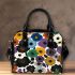 Pattern of flowers in the style maru aronson Shoulder Handbag, Totes, Crossbody, Purse: Gift Idea for Girlfriend, Women ,Daughter, Mama, Ladies