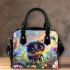 Baby bee and flowers butterflies shoulder handbag