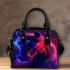 Beautiful horse with long hair shoulder handbag