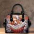 Canine daydreams a basket rainbow and two friends Chic Stylish Shoulder Handbag & Women Totes: Perfect Gift for Girlfriend | Crossbody, Purse, Handbag