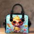 Cheerful Garden Fairy Shoulder Handbag