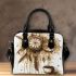 Coffee and dream catcher shoulder handbag